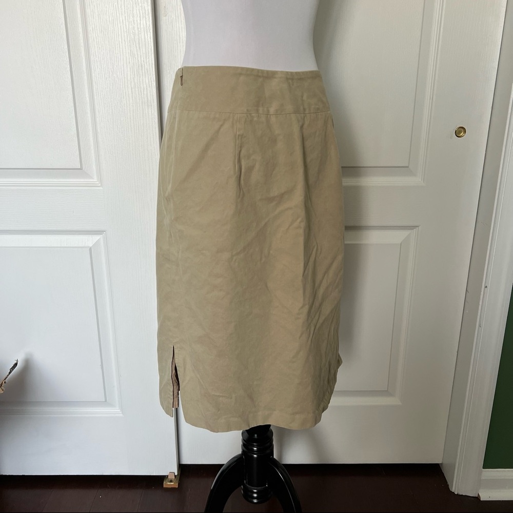 Banana Republic Tan Midi Skirt - Picture 3 of 4
